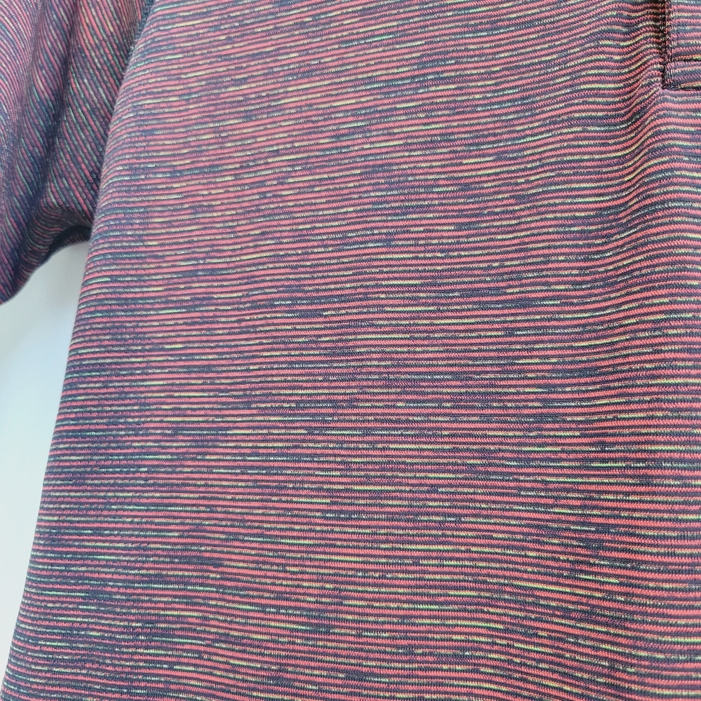 Lululemon Men's Metal Vent Tech Collar Short Sleeve Seamless Polo Shirt Size S - Picture 8 of 15